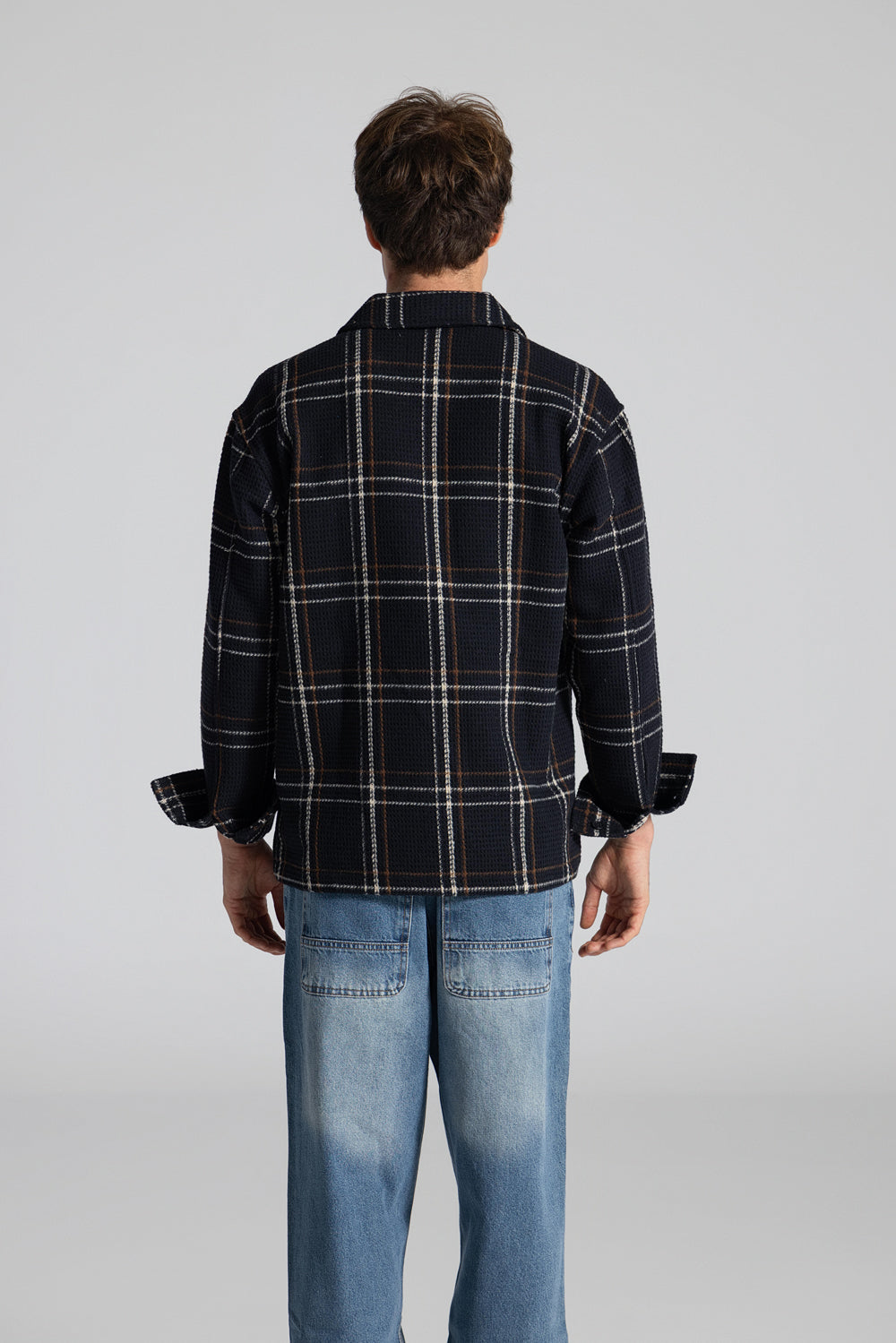 Relaxed Checked Over Shirt