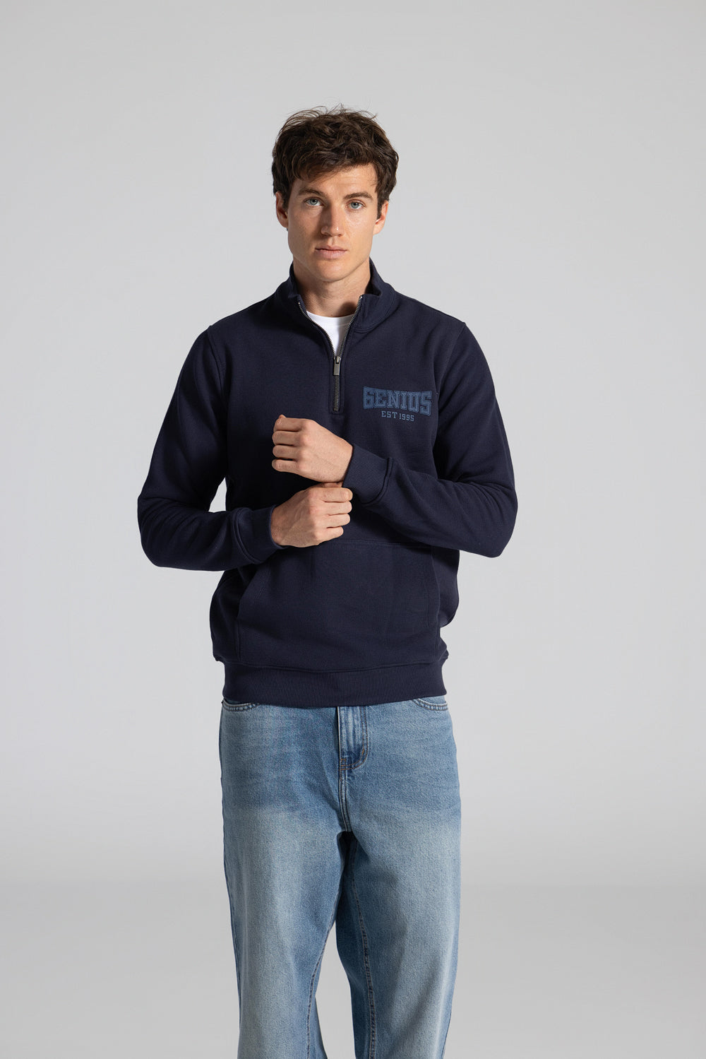 Haif Zipper Sweatshirt