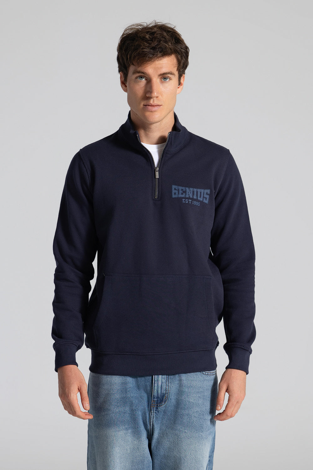Haif Zipper Sweatshirt