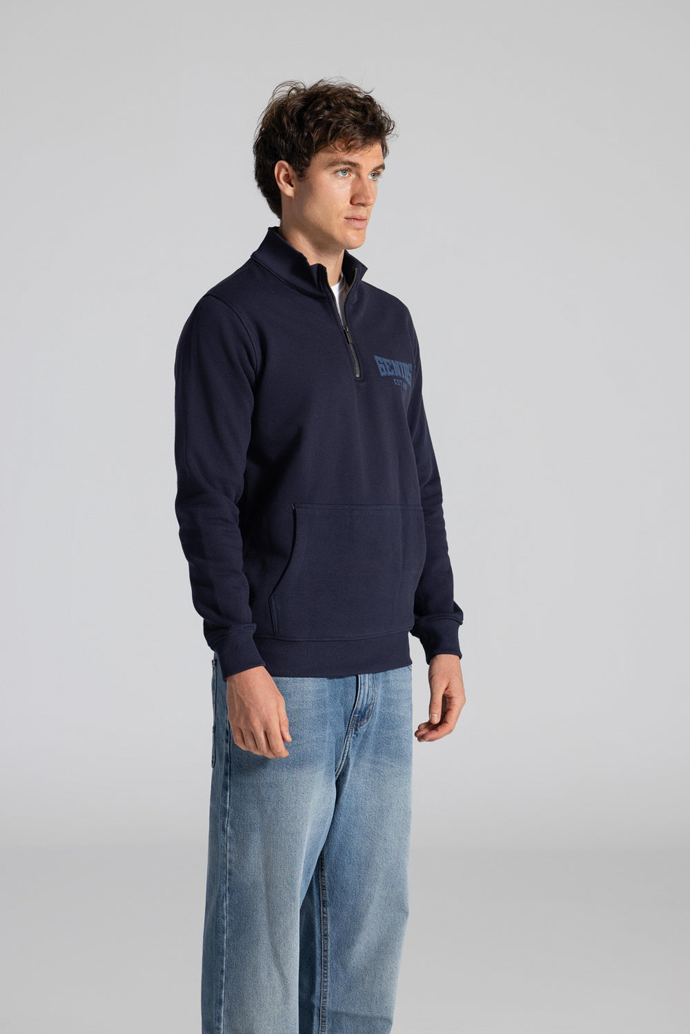 Haif Zipper Sweatshirt