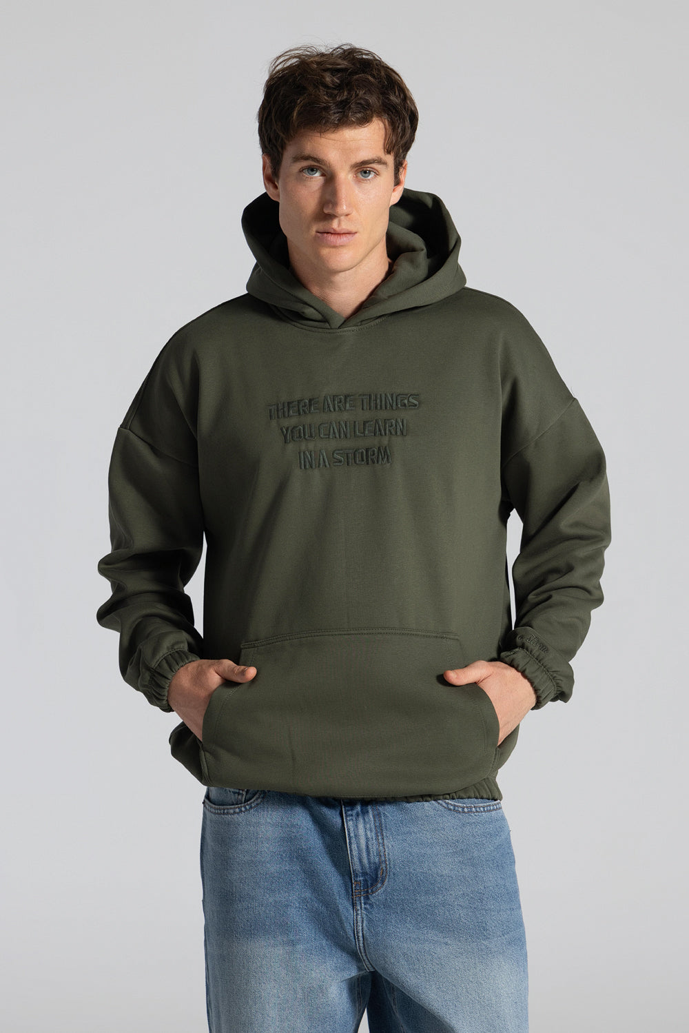 Printed Hoodie Sweatshirt