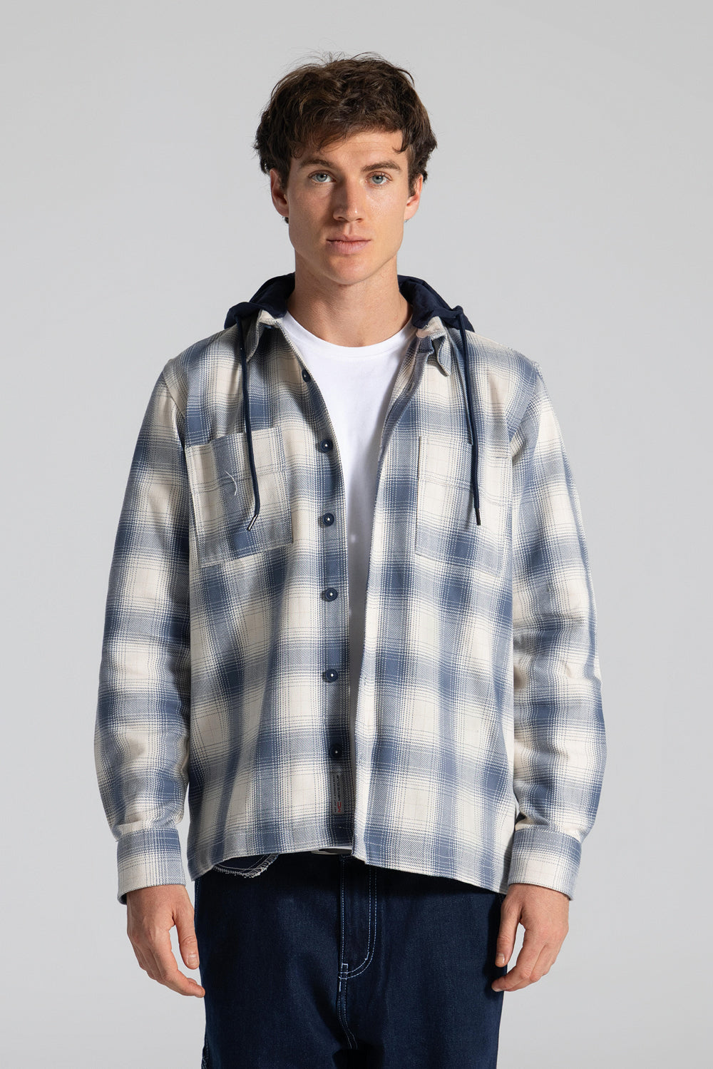 Checked Over Shirt