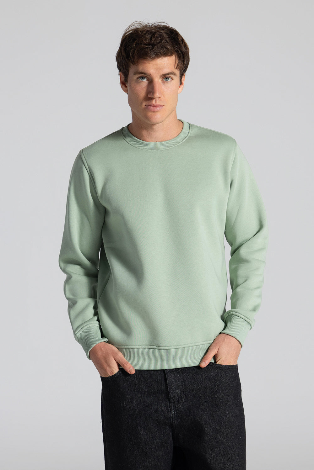 Basic Crew Neck Sweatshirt