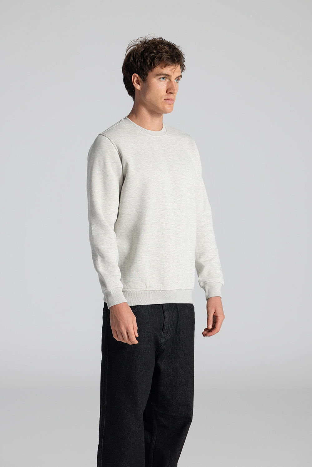 Basic Crew Neck Sweatshirt