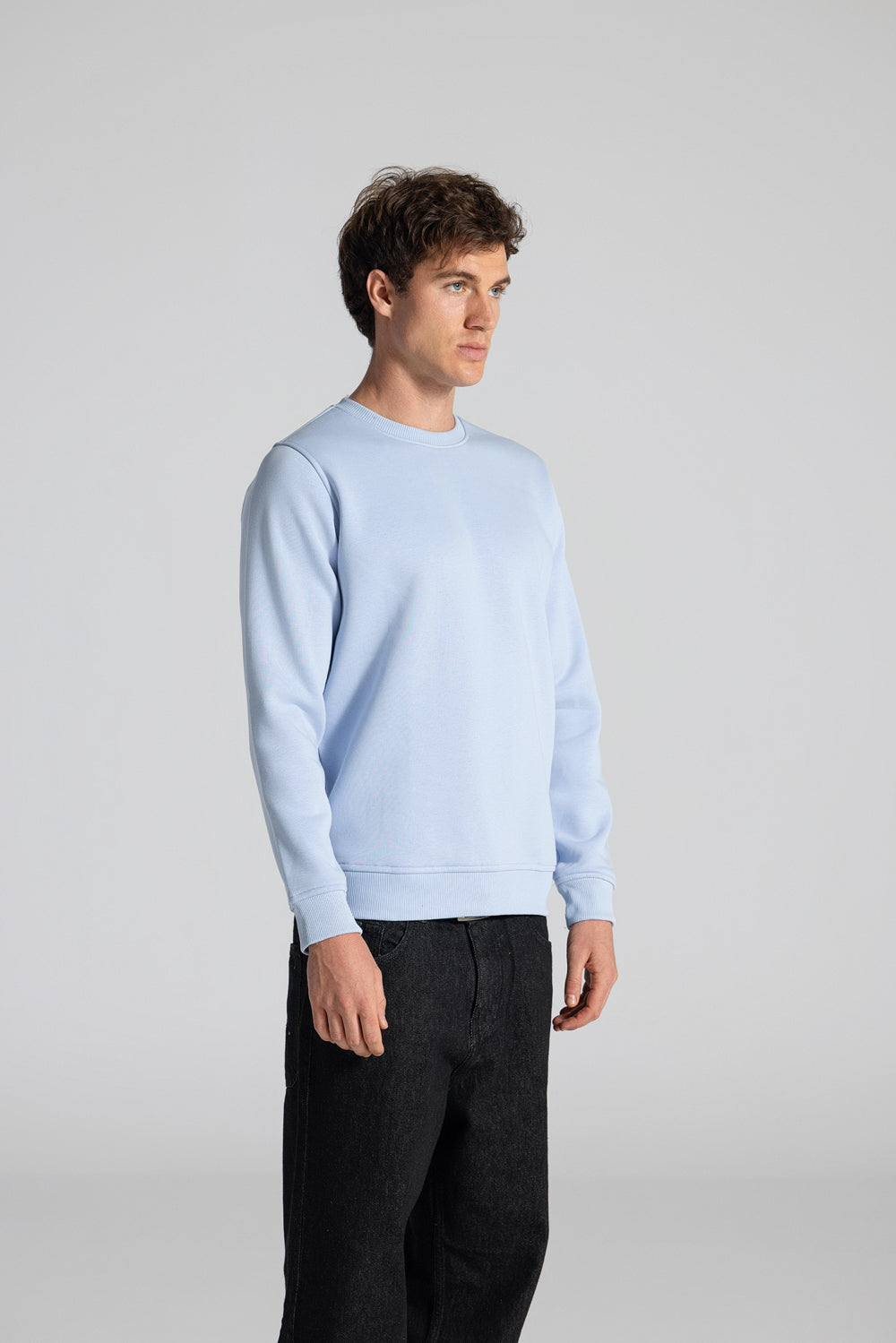Basic Crew Neck Sweatshirt