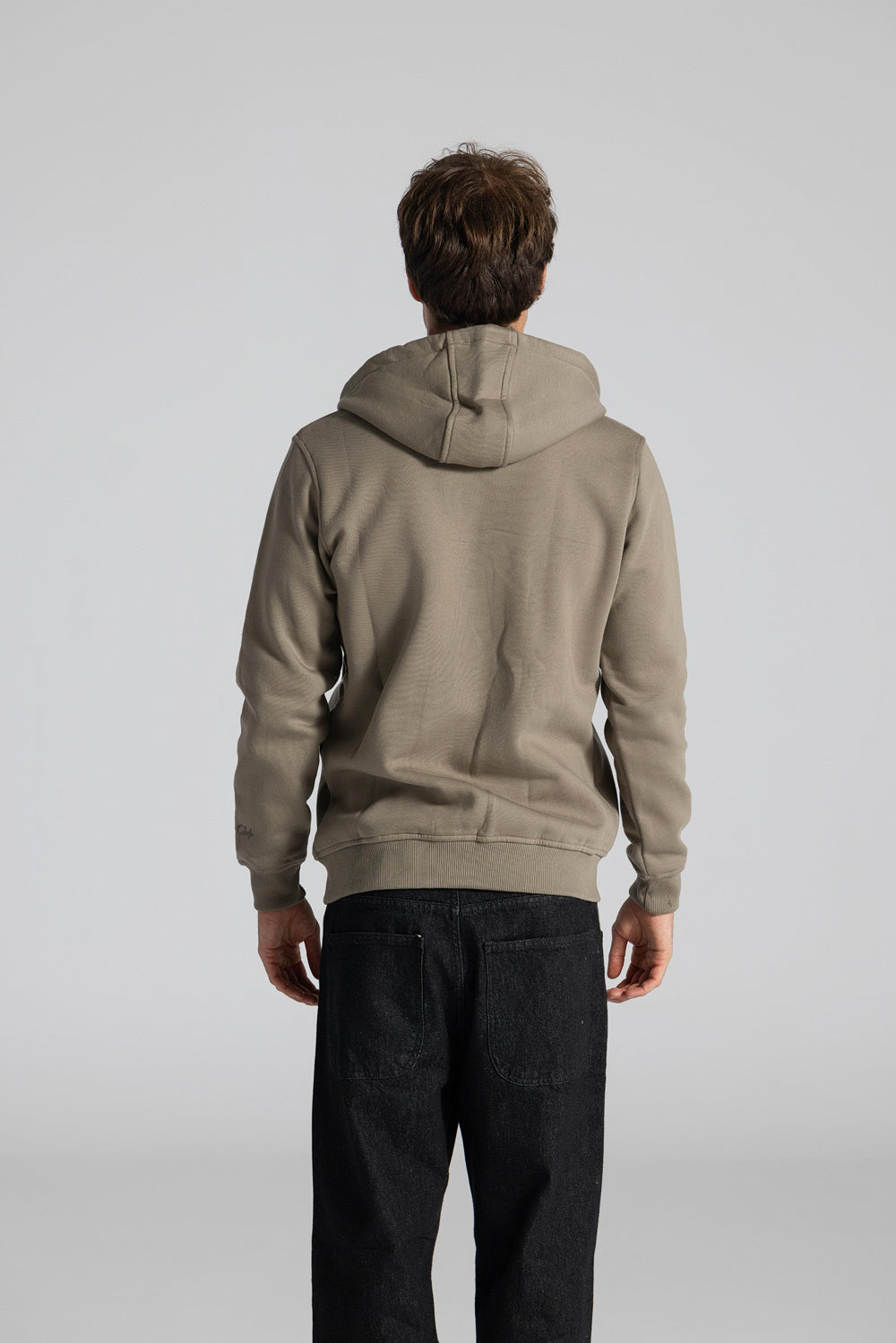 Basic Full Zipper Sweatshirt