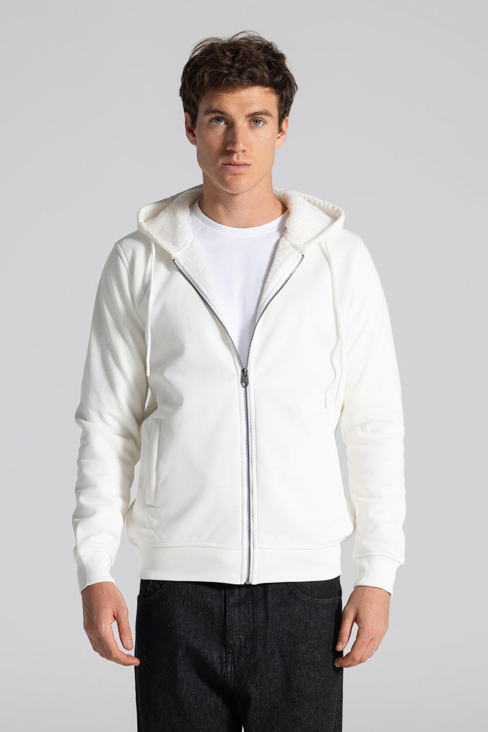 Basic Full Zipper Sweatshirt