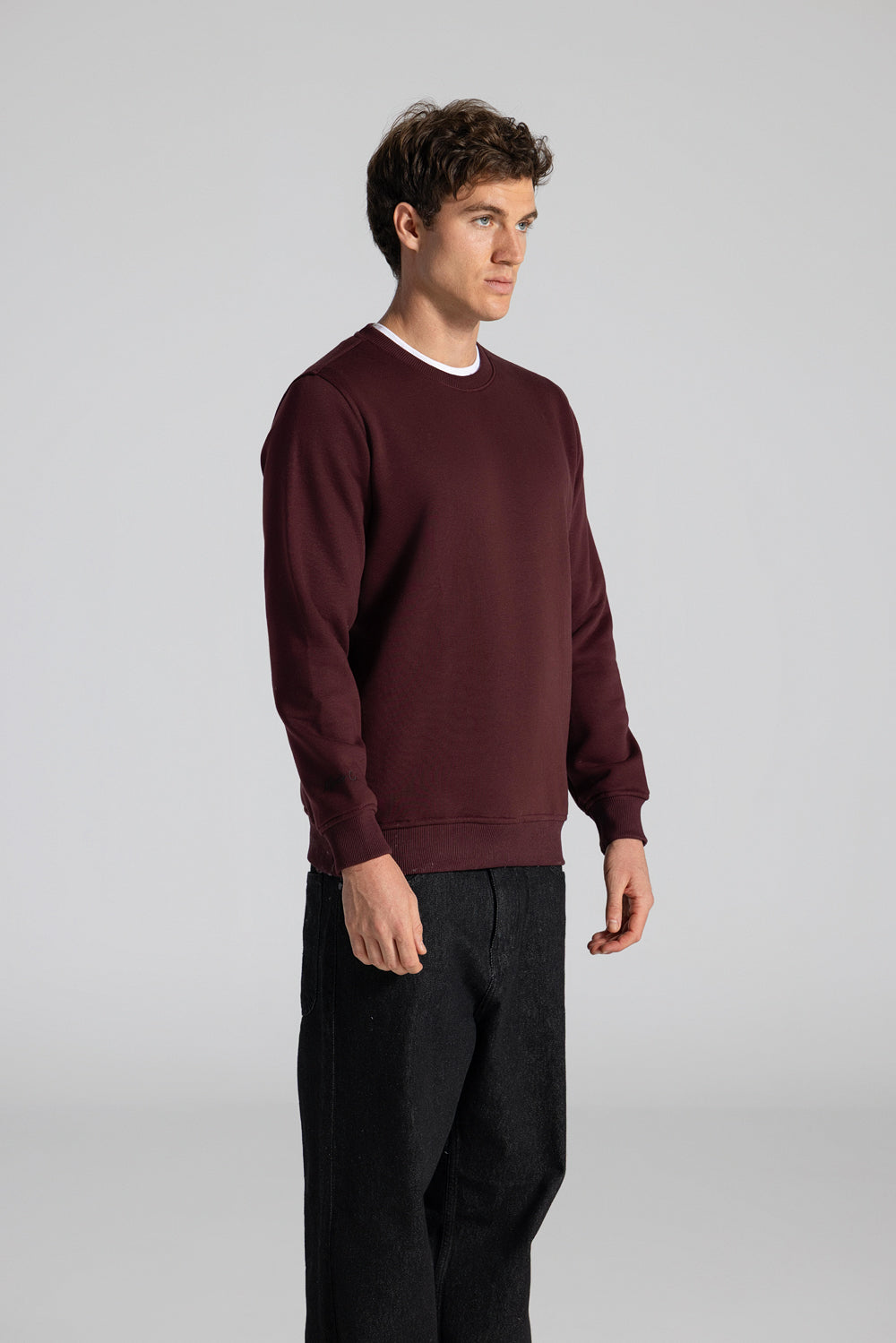 Basic Crew Neck Sweatshirt