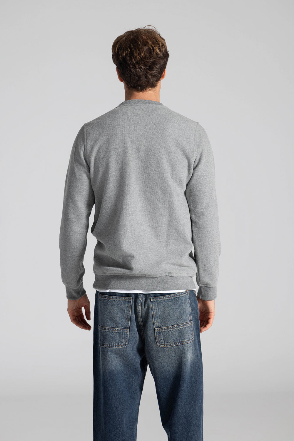 Basic V Neck Sweatshirt