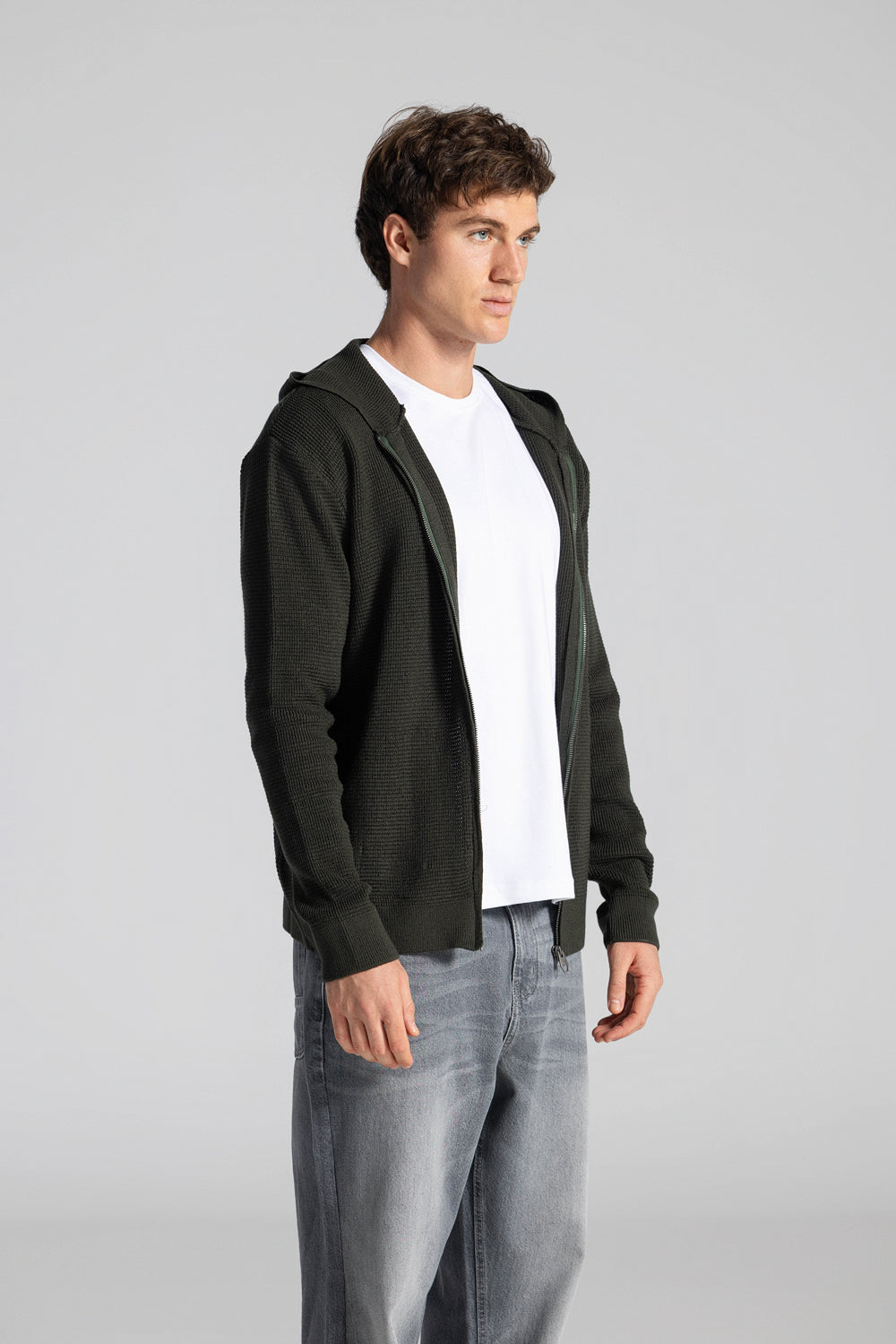 Full Zipper Hoodie Pullover
