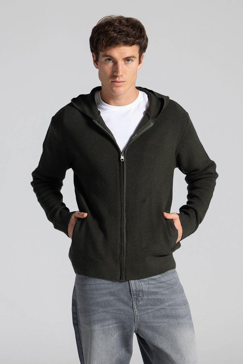 Full Zipper Hoodie Pullover