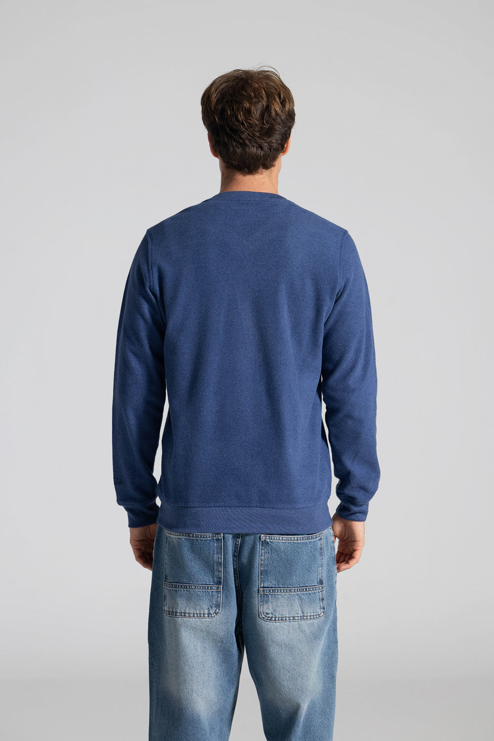 Basic V Neck Sweatshirt