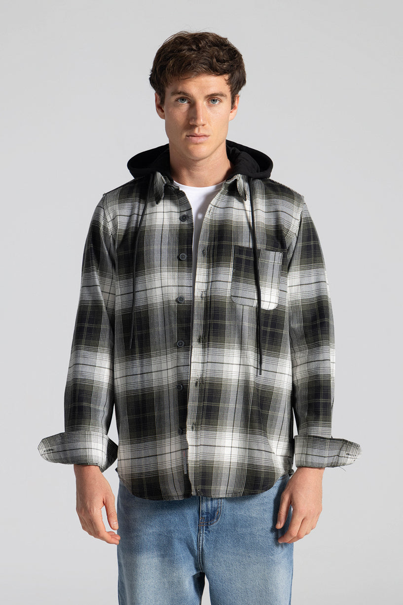 Checked Over Shirt