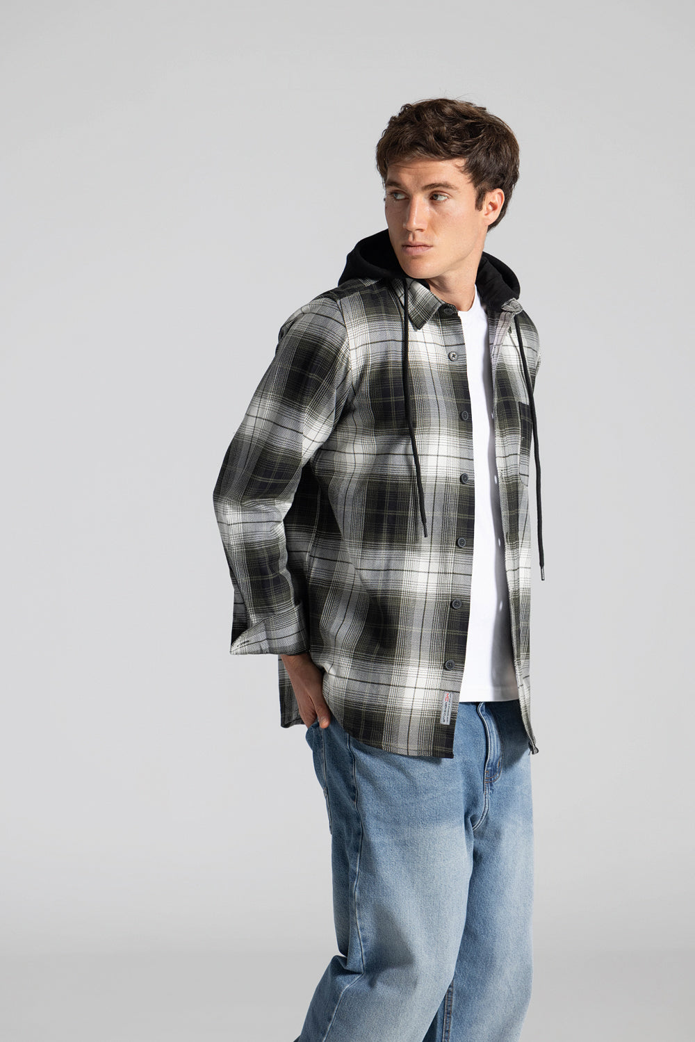 Checked Over Shirt