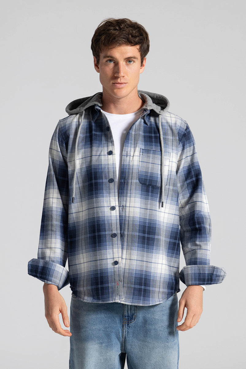 Checked Over Shirt