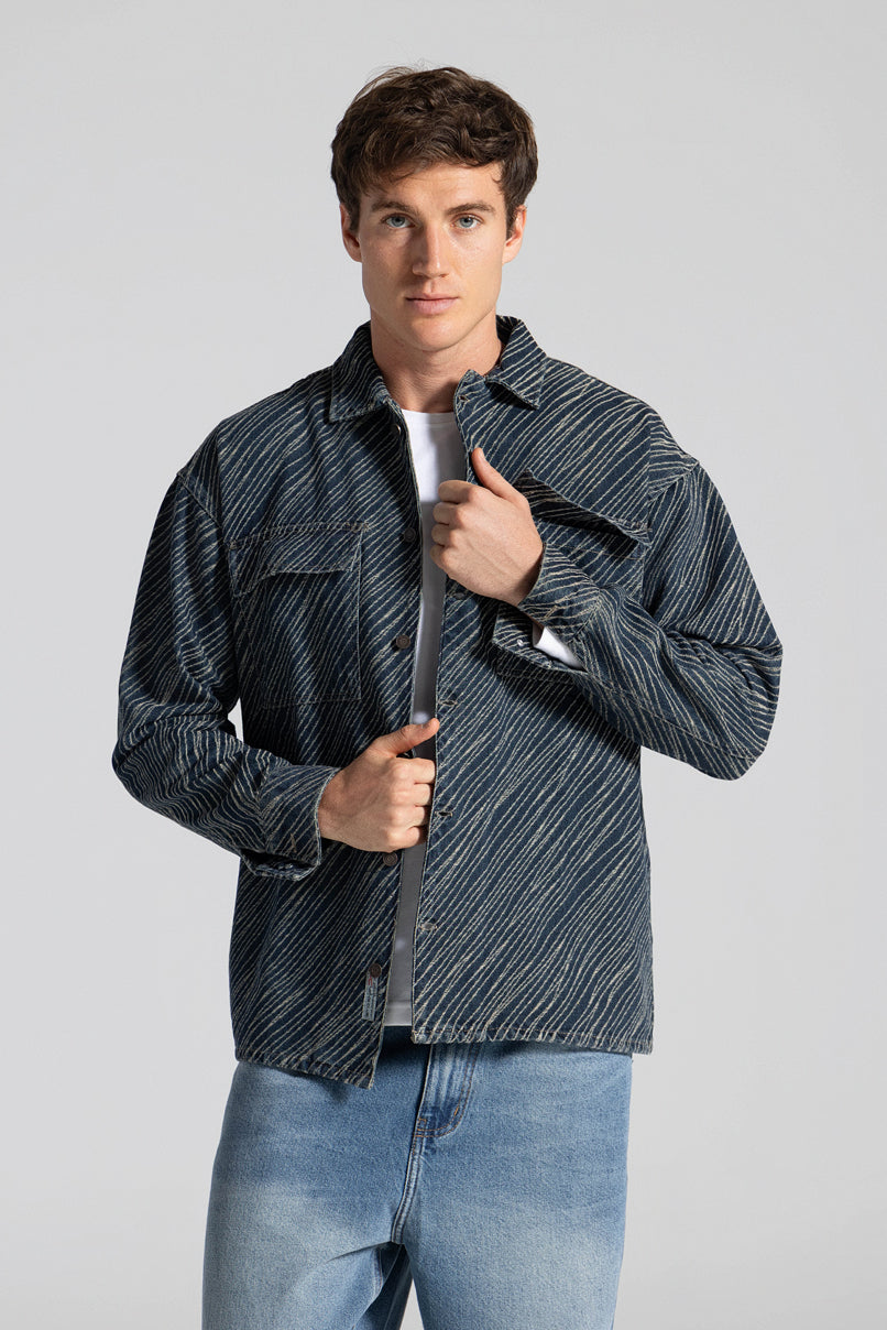 Over Shirt Jeans Shirt