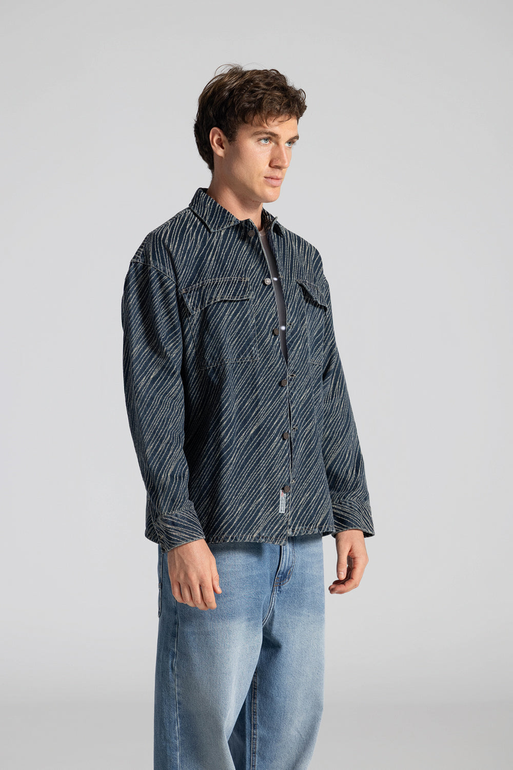 Over Shirt Jeans Shirt