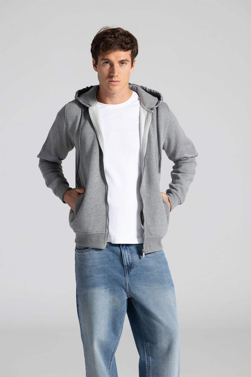 Full Zipper Hoodie Sweatshirt