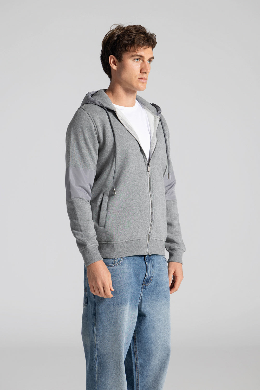Full Zipper Hoodie Sweatshirt