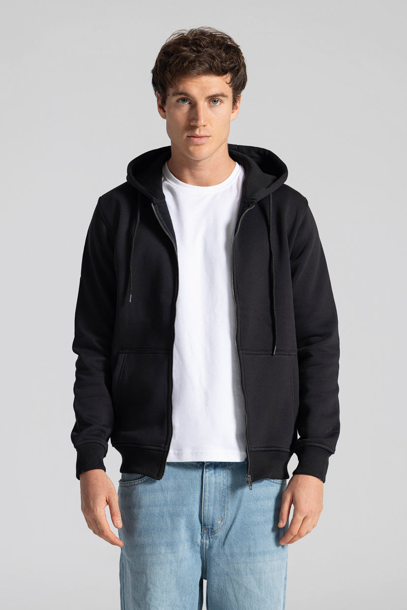 Basic Full Zipper Sweatshirt