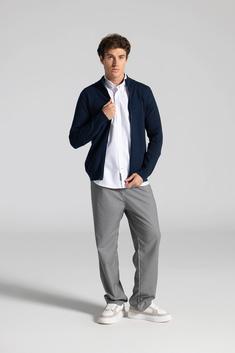 Full Zipper Jacket Pullover