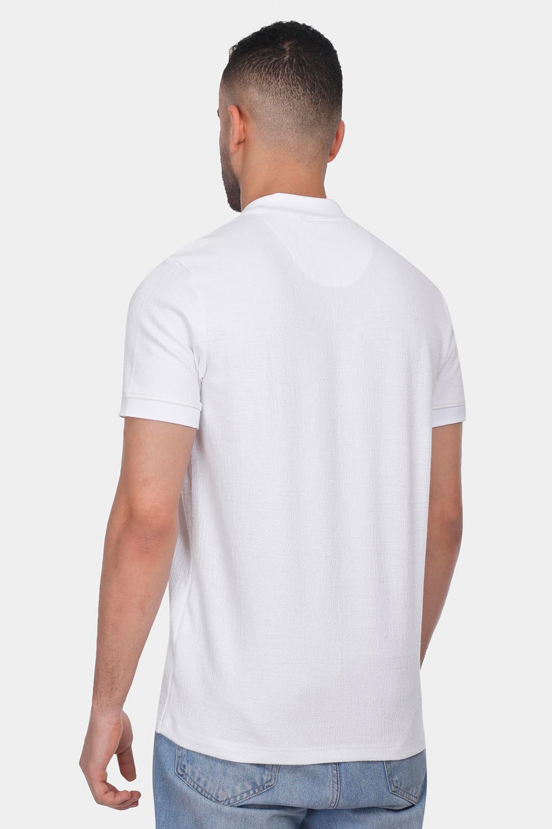 White Basic  Polo Shirt