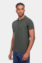 Oily Knitted Polo Shirt