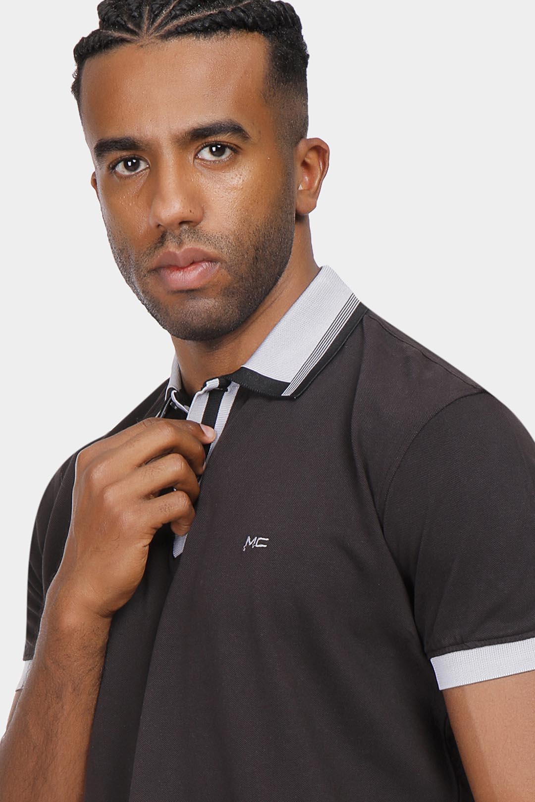 Black Basic Polo Shirt