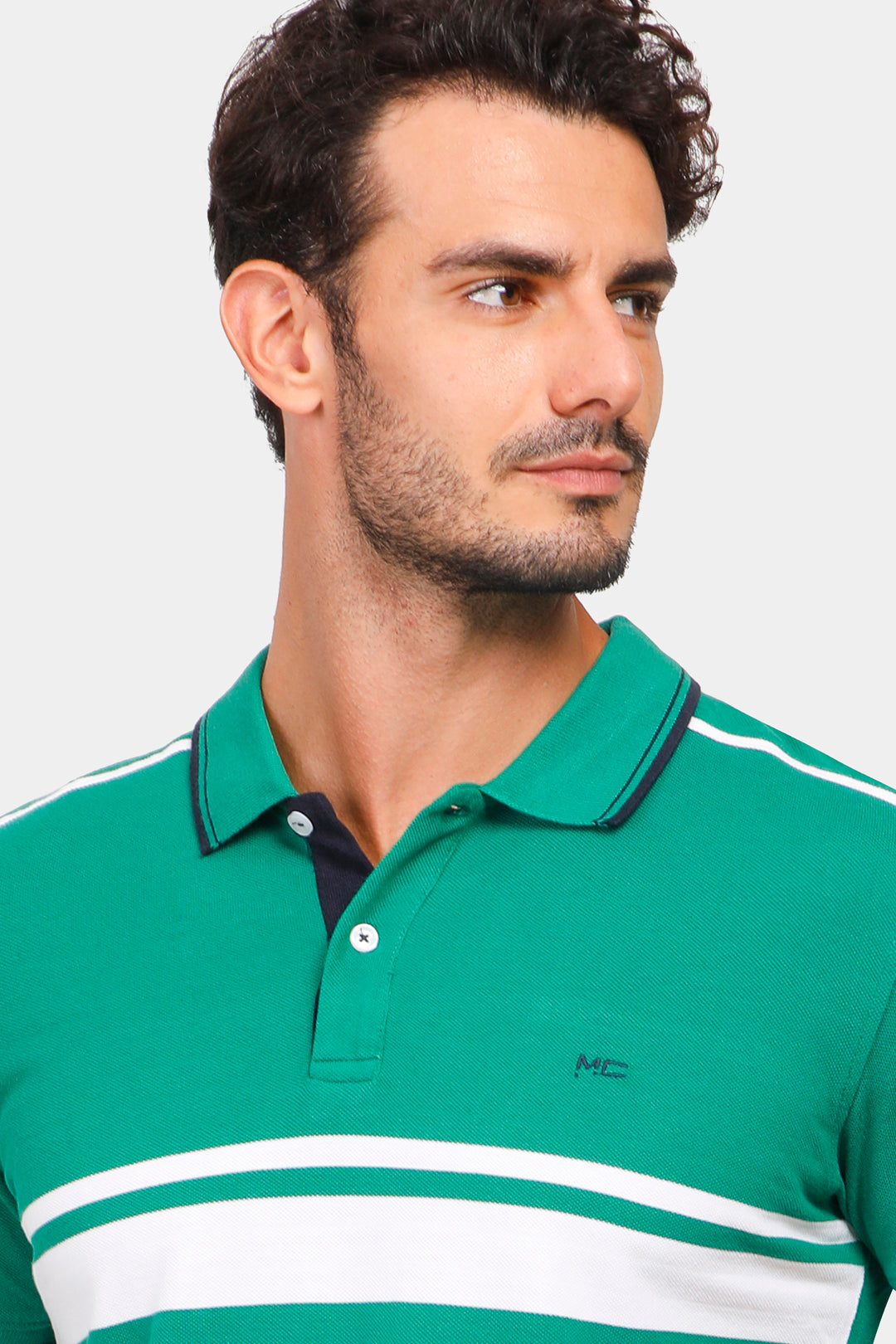 polo-shirt-baisc-slim-fit-summer -green