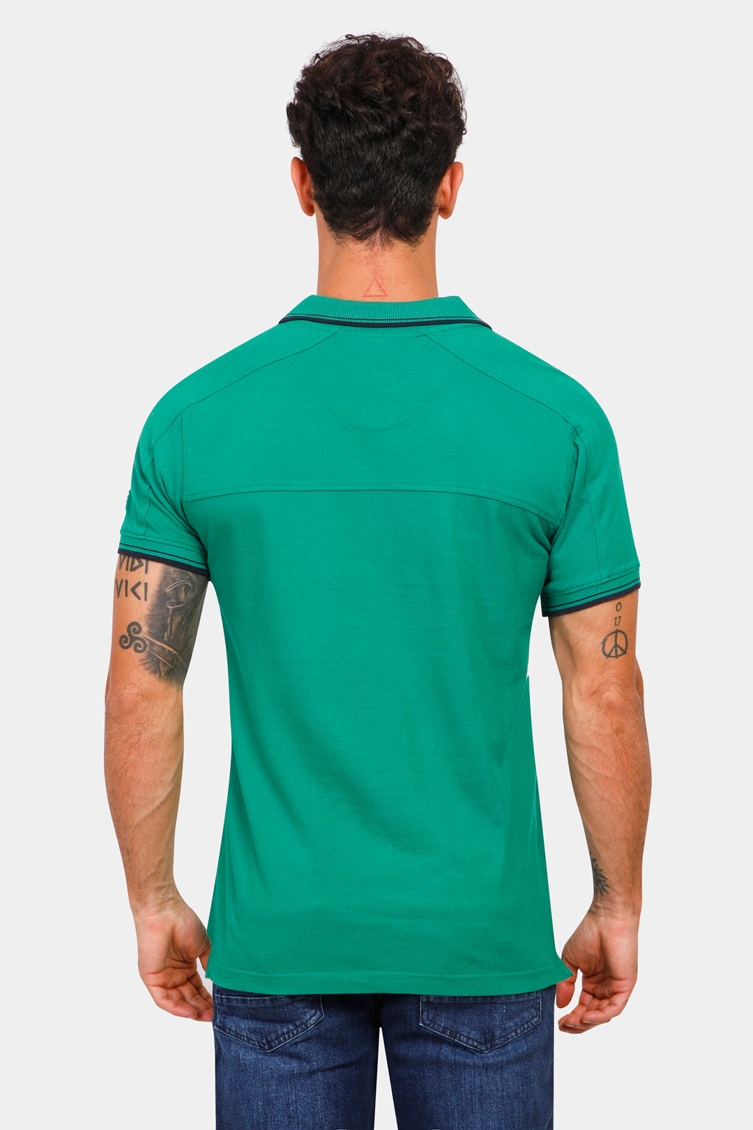 polo-shirt-baisc-slim-fit-summer -green