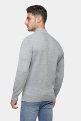 Silver Half Zipper Pullover