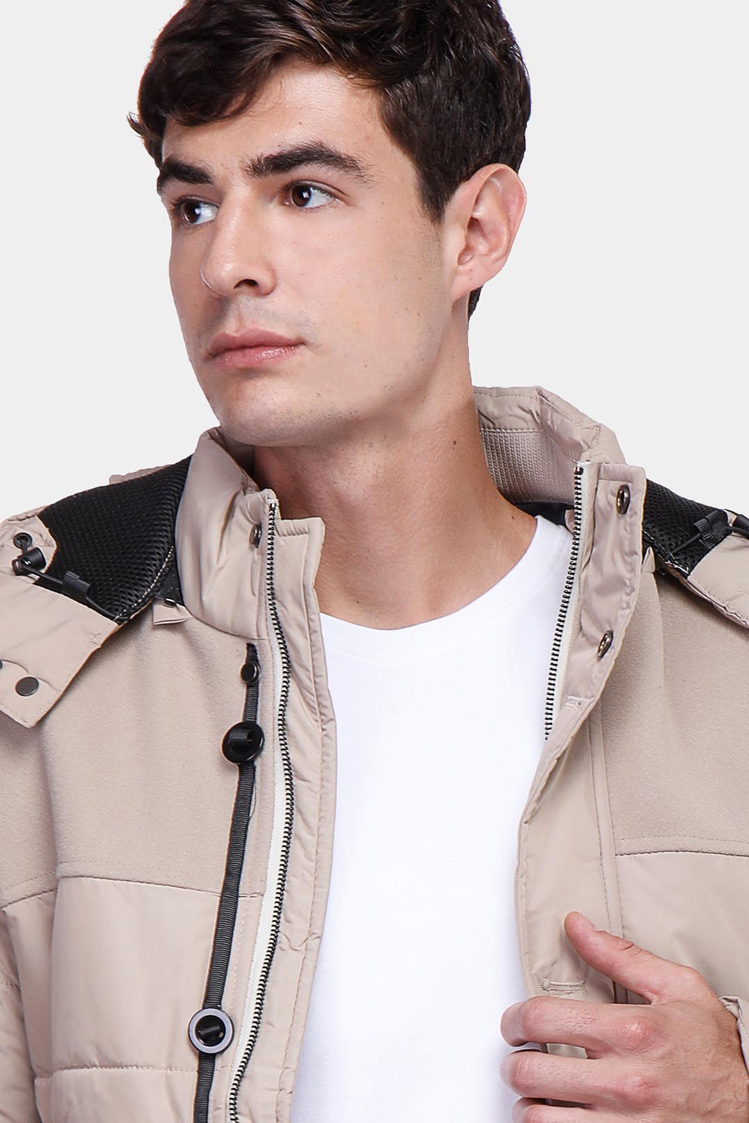 Beige Casual Jacket