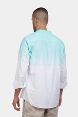 Aqua Degrade Slim Fit Shirt