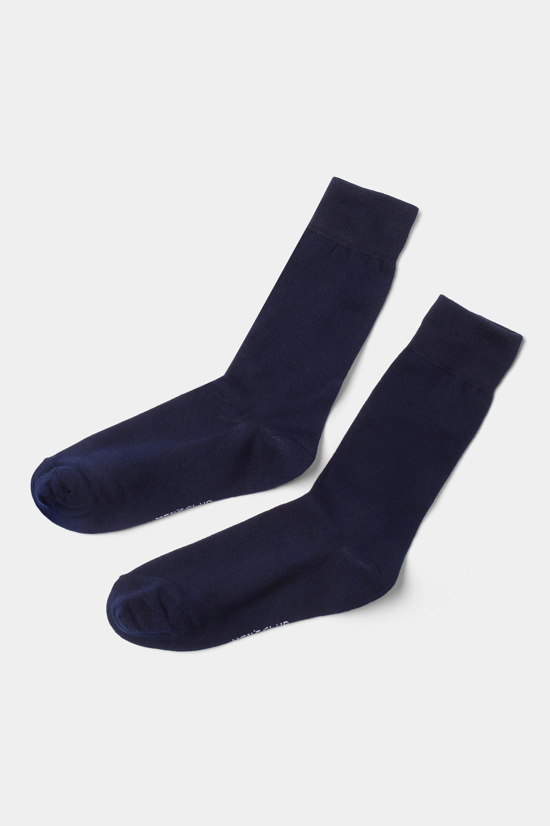 Navy Towel Socks