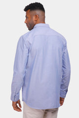 Sky Blue Soft Oxford Slim Fit Shirt