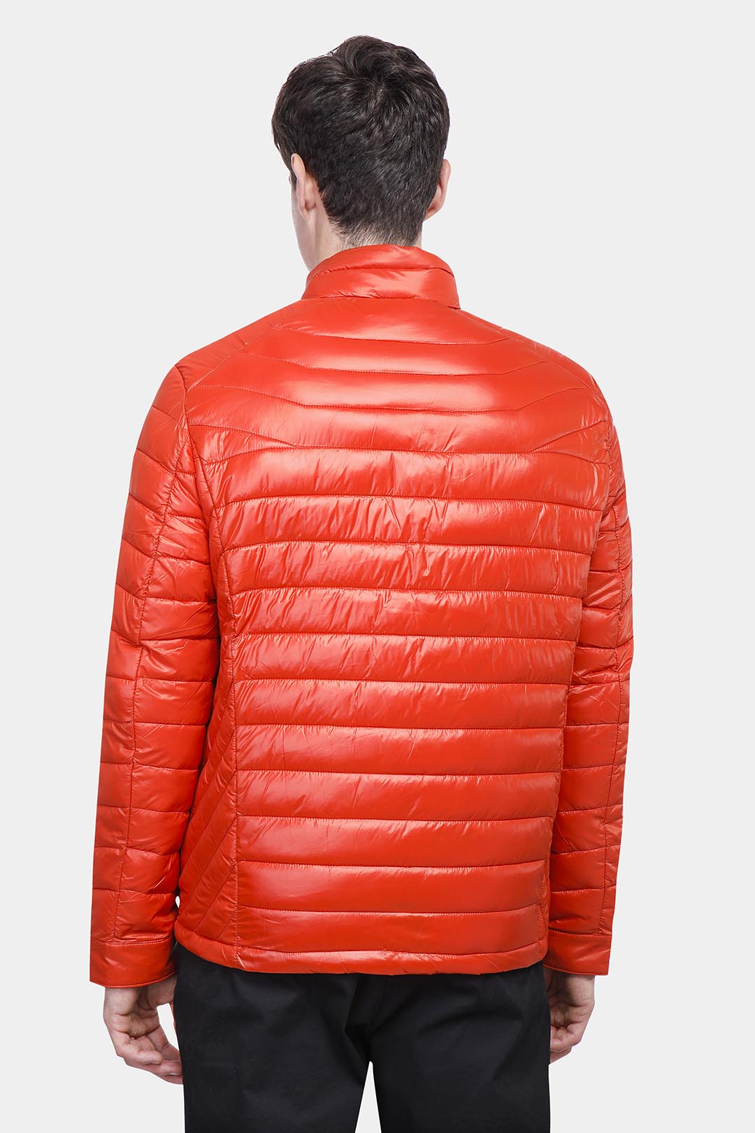 Orange Bomber Jacket