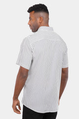 White Striped Slim Fit Shirt