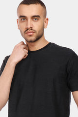 t-shirt black basic summer2024 outfit