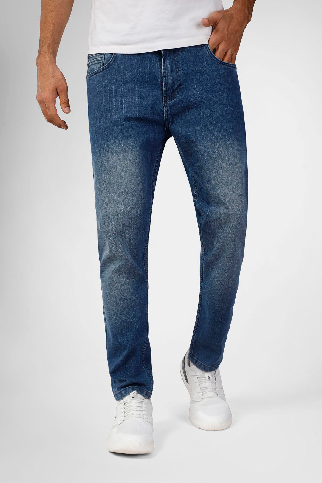 denim regular fit pant