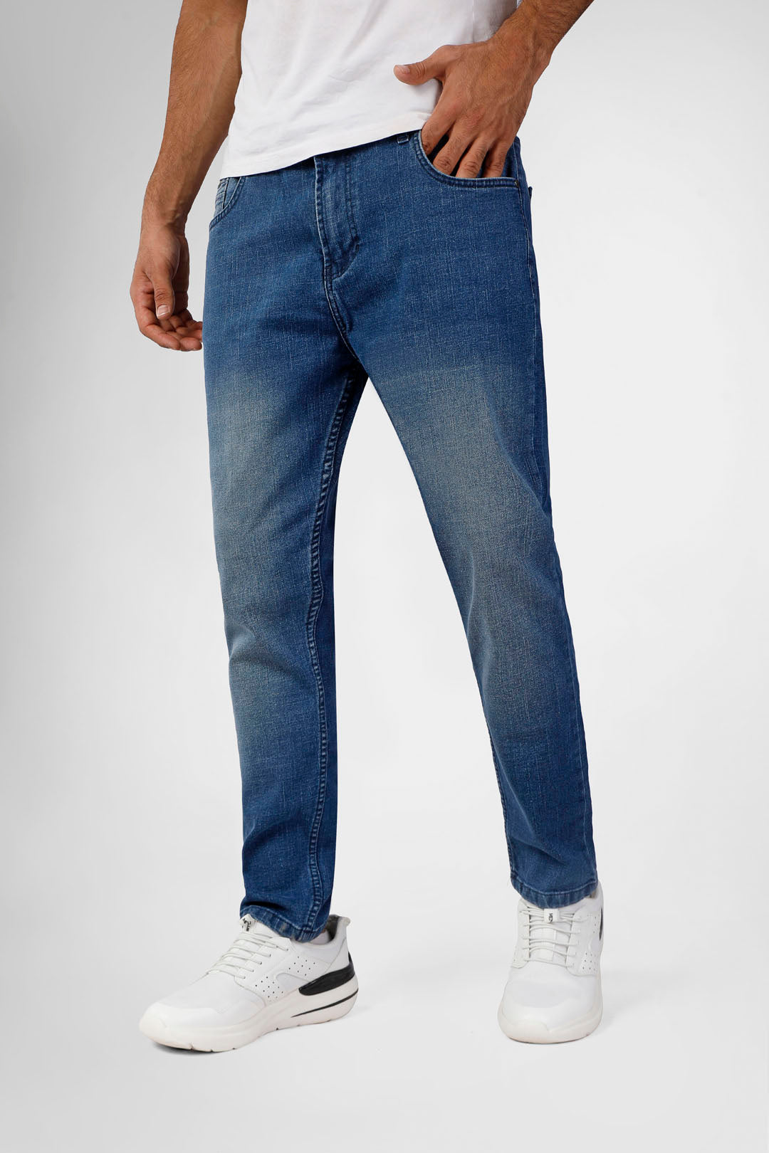 denim regular fit pant