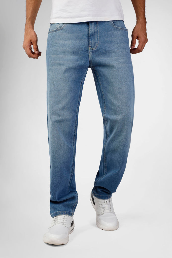 denim regular fit pant