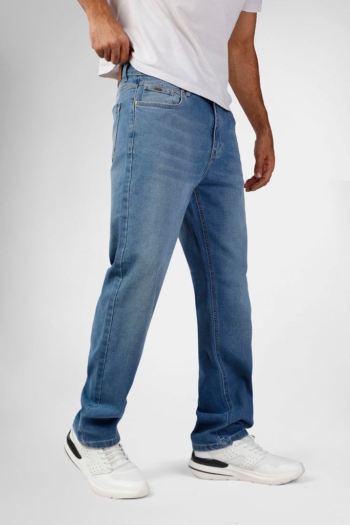 denim regular fit pant