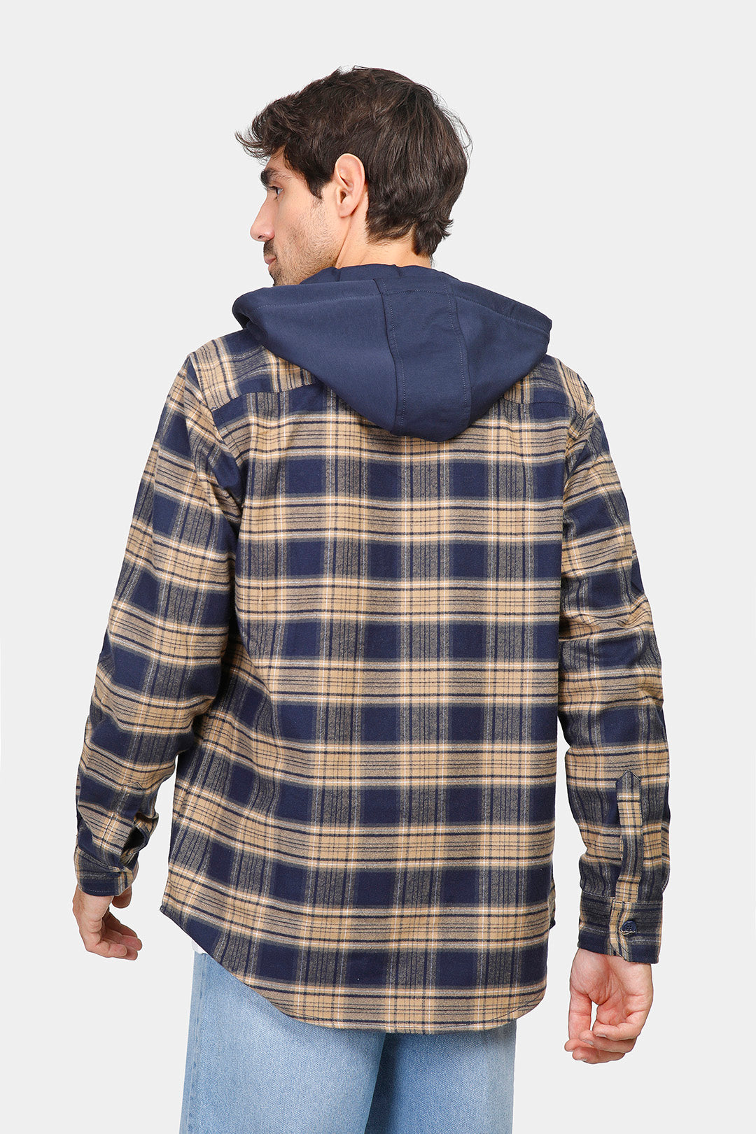 Navy Hoodie Overshirt