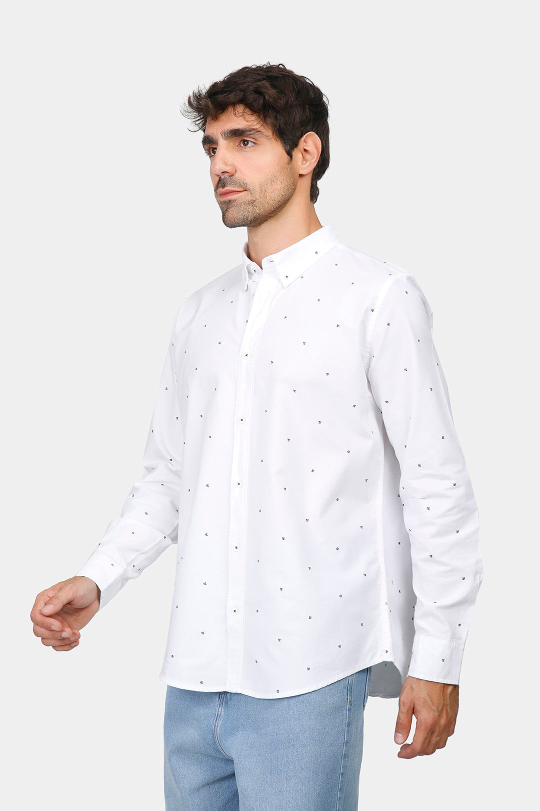 Slim Fit Pattern  Shirt