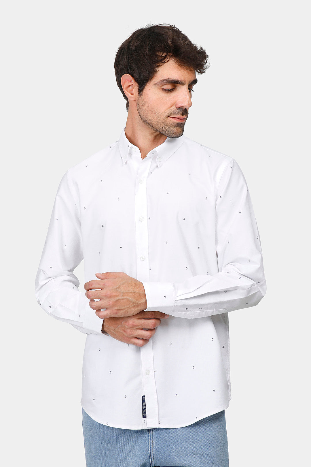 Slim Fit Pattern Shirt