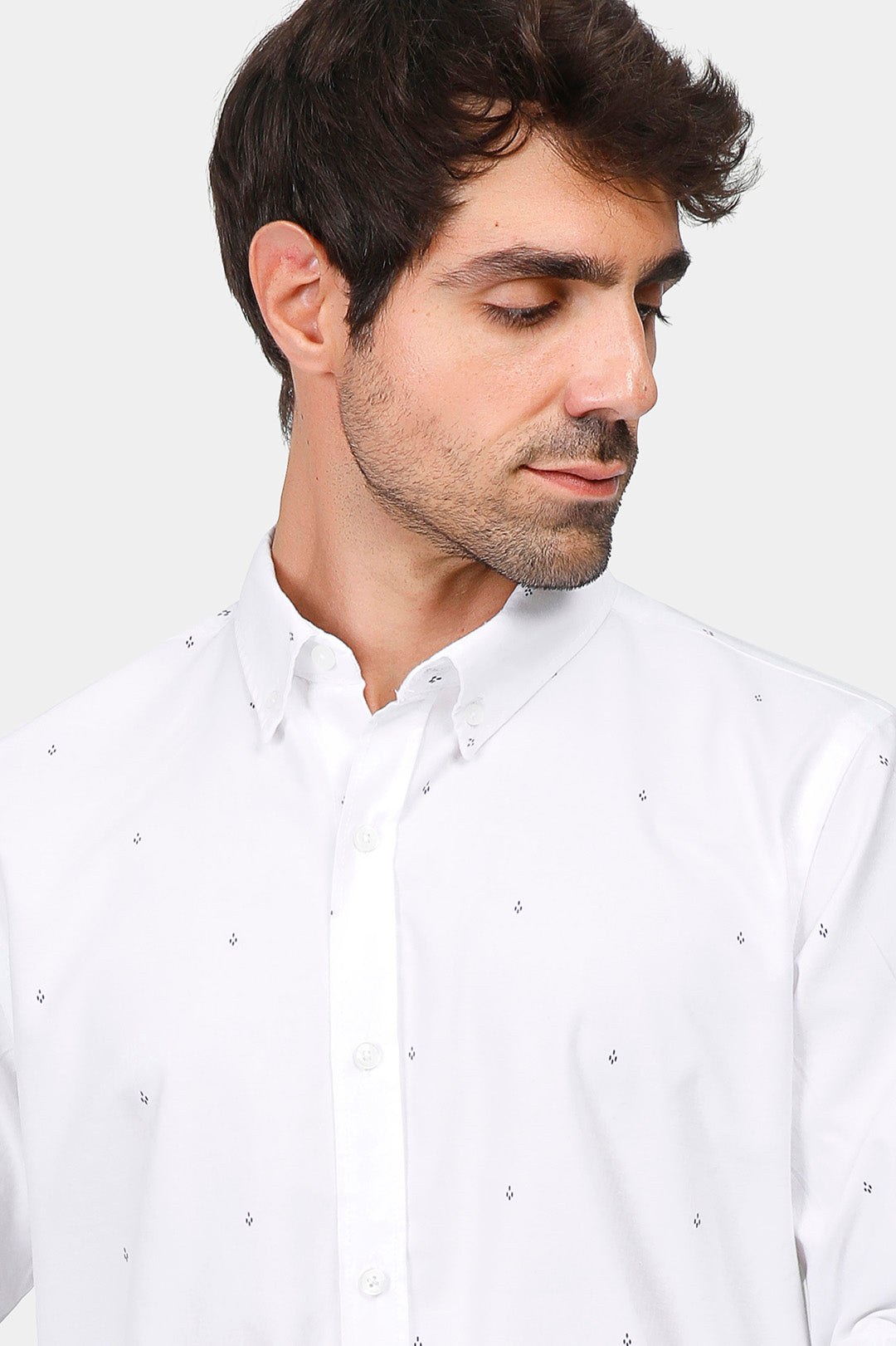 Slim Fit Pattern Shirt