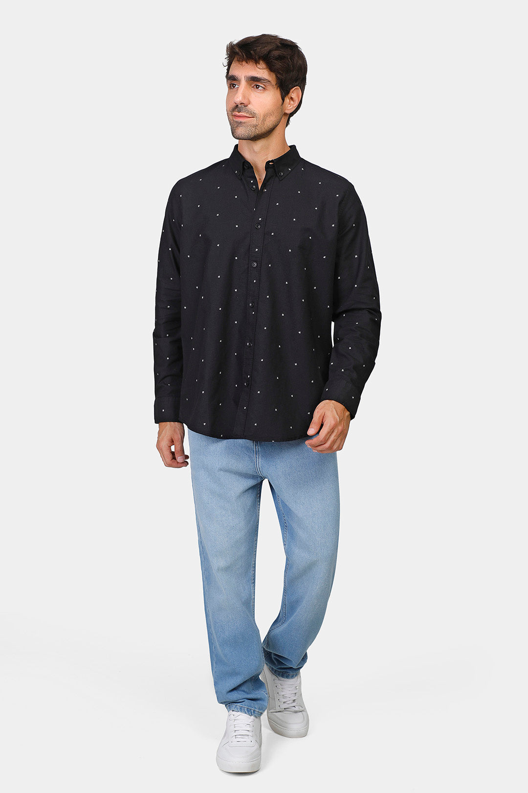 Slim Fit Pattern  Shirt