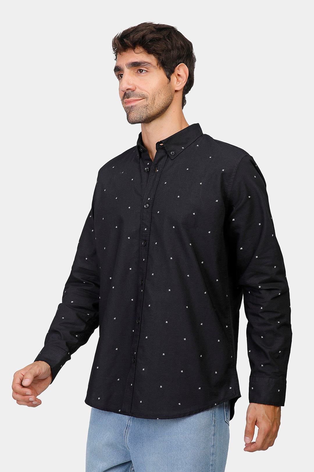 Slim Fit Pattern  Shirt