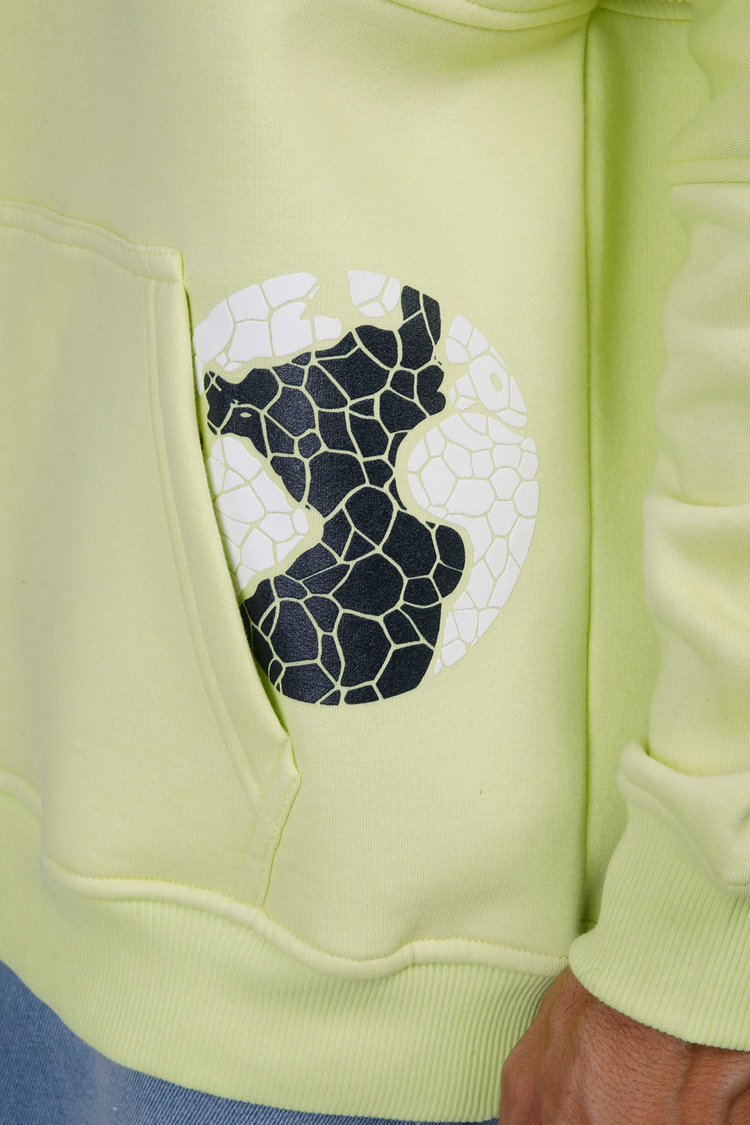 printed hoodie sweatshirt