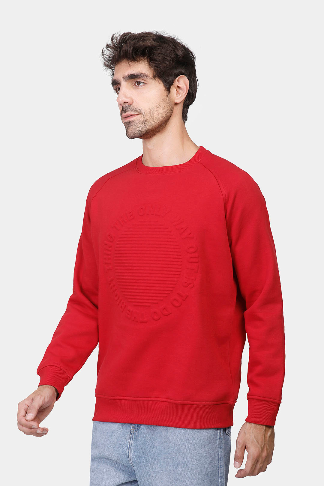 crew neck sweatshirt